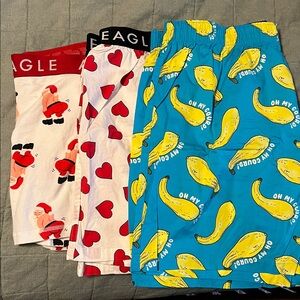 American Eagle Outfitters set of 3 Boxers